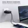 Φορτιστής τοίχου PA-D3 2xUSB Power Delivery (1xUSB+1xUSB C) 5,4A 60W Dynamic Detect