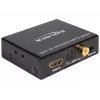 Εξαγωγέας ήχου HDMI Stereo / 5.1 καναλιών 4K, αντάπτορας μαύρος