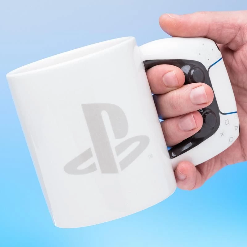 Κούπα Paladone PlayStation Shaped PS5 λευκή 0,48 L ένα τεμ.
