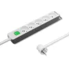 Qoltec 50290 Πολύπριζο 1,8 m 5 πρίζες εσωτερικού χώρου λευκό