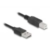 Καλώδιο USB DeLOCK 90130 USB 2.0 0,8 m Μαύρο