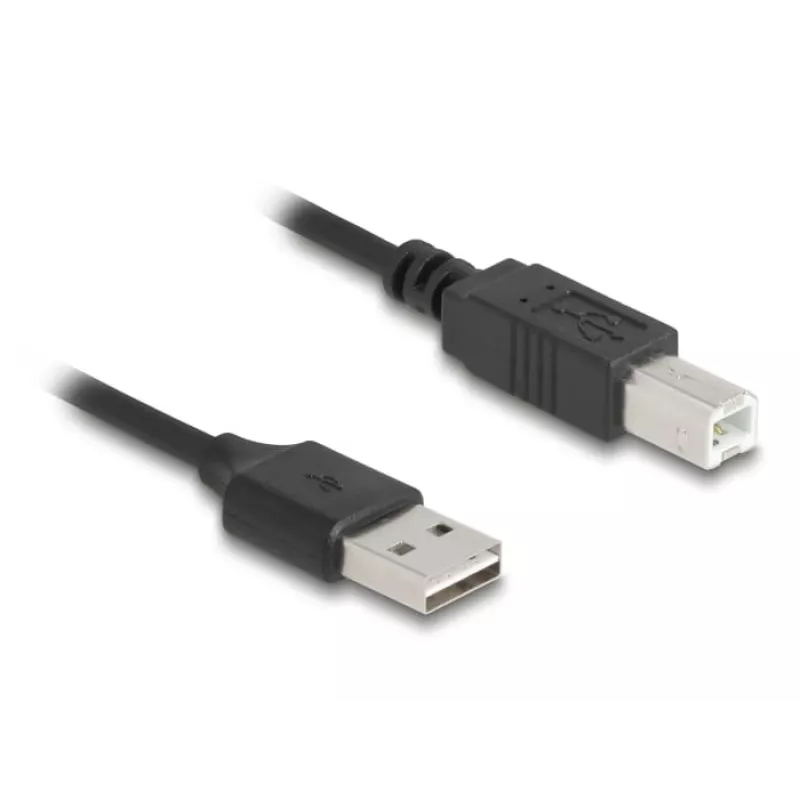 Καλώδιο USB DeLOCK 90130 USB 2.0 0,8 m Μαύρο