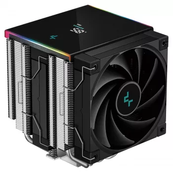 DeepCool AK620 Digital SE αερόψυκτη ψύκτρα CPU, Intel/AMD, LGA1700/LGA1200/AM4/AM5, 120 mm, μαύρη