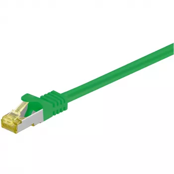 Καλώδιο δικτύου Goobay 91586 RJ-45 Cat7 1m Πράσινο