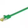 Καλώδιο δικτύου Goobay 91586 RJ-45 Cat7 1m Πράσινο