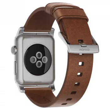 Λουράκι Nomad NM1A4RSM00 για smartwatch – καφέ δέρμα