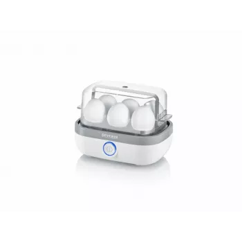 Βραστήρας αυγών EK 3164 (Λευκό/Γκρι, 420 Watt, για 6 αυγά)