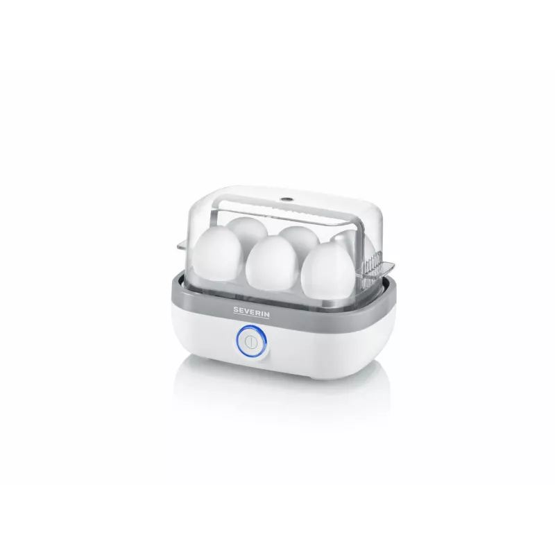 Βραστήρας αυγών EK 3164 (Λευκό/Γκρι, 420 Watt, για 6 αυγά)