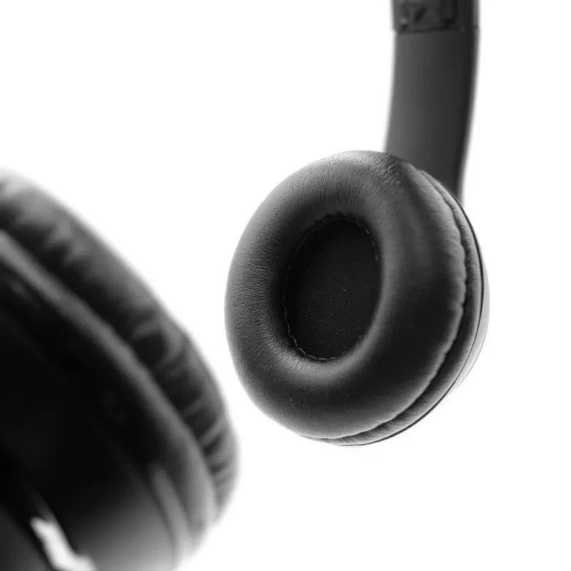 MEDIA-TECH EPSILION BT MT3591 ασύρματα ακουστικά Bluetooth 4.2 μικρόφωνο ραδιόφωνο FM μαύρα