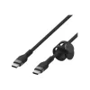 Belkin BOOSTCHARGE PRO Flex Καλώδιο USB 1 m USB 2.0 USB C μαύρο (CAB011BT1MBK)