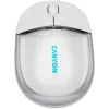 CANYON Ποντίκι OnClick 24 BT/ Wireless Διαφανές/Λευκό
