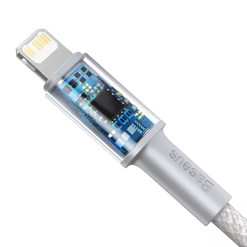 Baseus CATLGD-02 Καλώδιο Lightning 1 m Λευκό