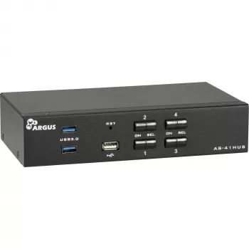 KVM switch Inter-Tech IPC AS-41HUS 4 θυρών USB