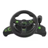 Esperanza EGW102 Gaming Controller Τιμόνι PC, PlayStation 3 Digital USB Μαύρο, Πράσινο
