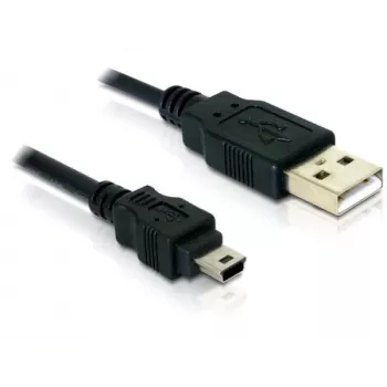 Καλώδιο USB DeLOCK 82252 USB 2.0 1,5 m USB A Mini-USB B μαύρο