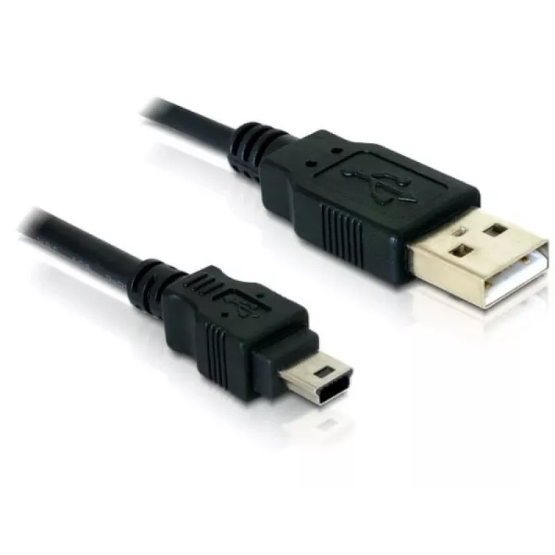 Καλώδιο USB DeLOCK 82252 USB 2.0 1,5 m USB A Mini-USB B μαύρο