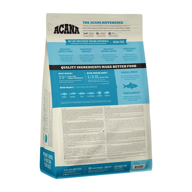 ACANA Pacifica - ξηρή τροφή για γάτες - 1,8kg
