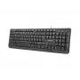 NATEC ΠΛΗΚΤΡΟΛΟΓΙΟ TROUT SLIM USB, US-LAYOUT, ΜΑΥΡΟ
