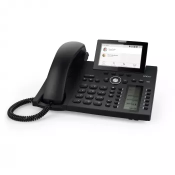 Snom D385 IP Τηλέφωνο Μαύρο 12 Γραμμές TFT