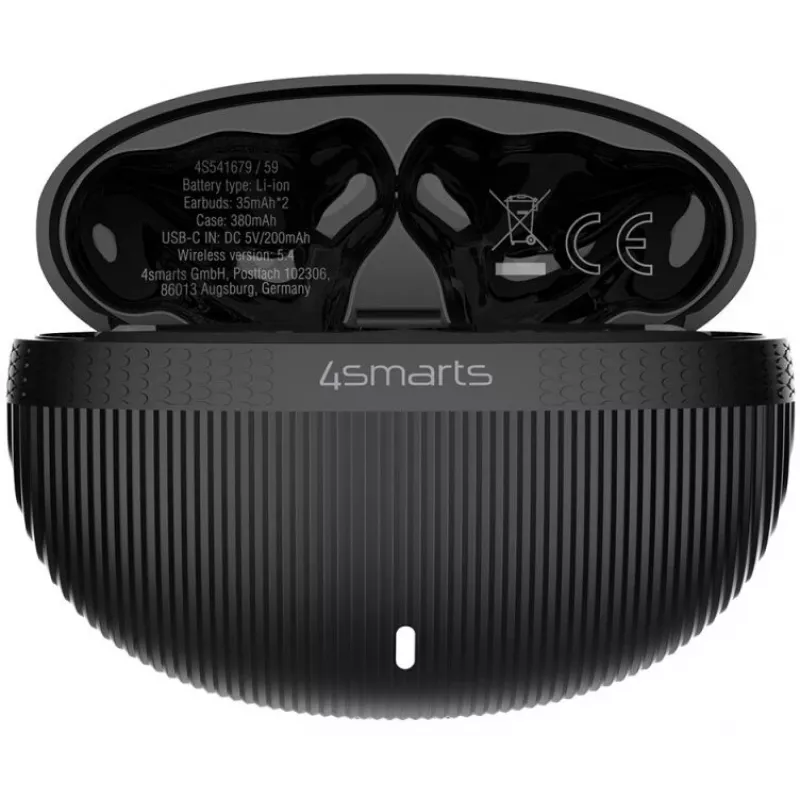 Headset 4smarts SkyBuds Pro ANC True Wireless Stereo Bluetooth μαύρο