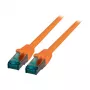 EFB-Elektronik καλώδιο patch RJ45 Cat.6A S/FTP LSZH πορτοκαλί 1,5m Κατασκευαστής: EFB Elektronik (MK6001.1,5O)