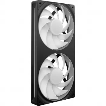 NZXT F280 RGB Core 140mm ARGB PWM Συσκευασία 2 τεμ. Μαύρο