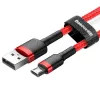 Καλώδιο USB Baseus CAMKLF-C09 2m USB A σε Micro-USB B Κόκκινο