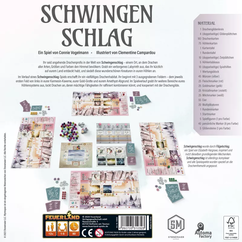 Schwingenschlag, επιτραπέζιο παιχνίδι