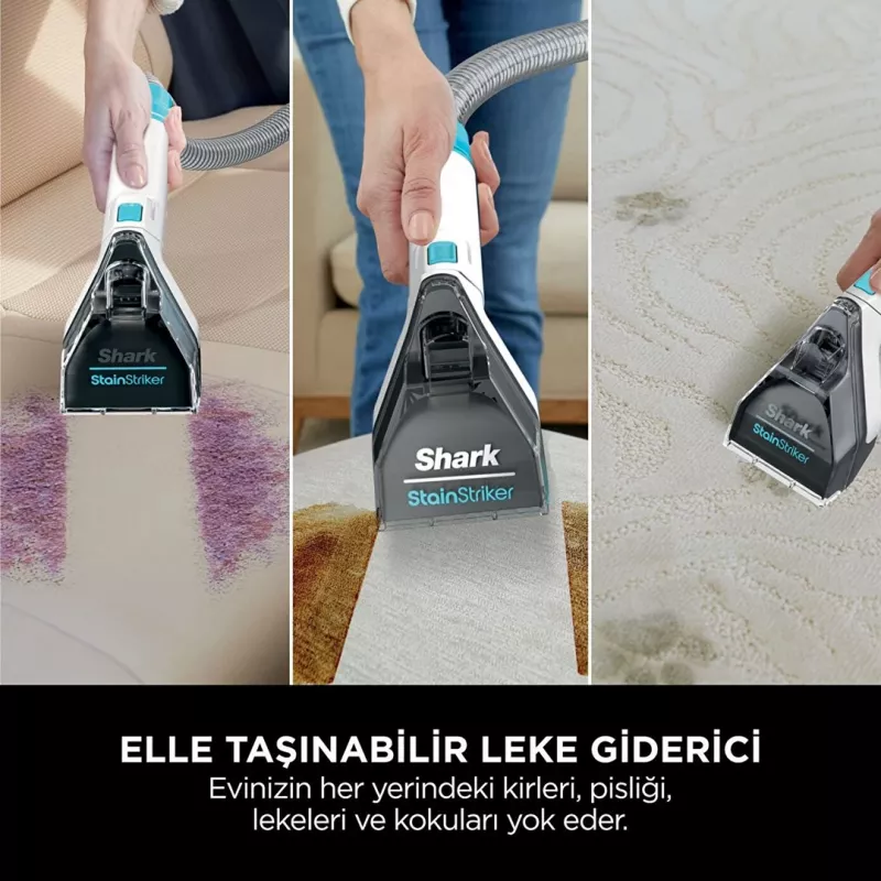 Sharkclean PX200EUT Συσκευή καθαρισμού χαλιών Handheld Βαθύς/Ενδιάμεσος καθαρισμός Λευκό