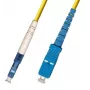 Microconnect FIB461001 Καλώδιο InfiniBand/οπτικών ινών 1 m LC Κίτρινο
