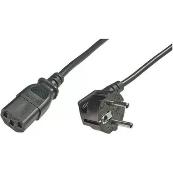 Καλώδιο τροφοδοσίας LOGON TC005NC C13 σε CEE7/5, 0,5 m, αφαιρούμενο καλώδιο τροφοδοσίας