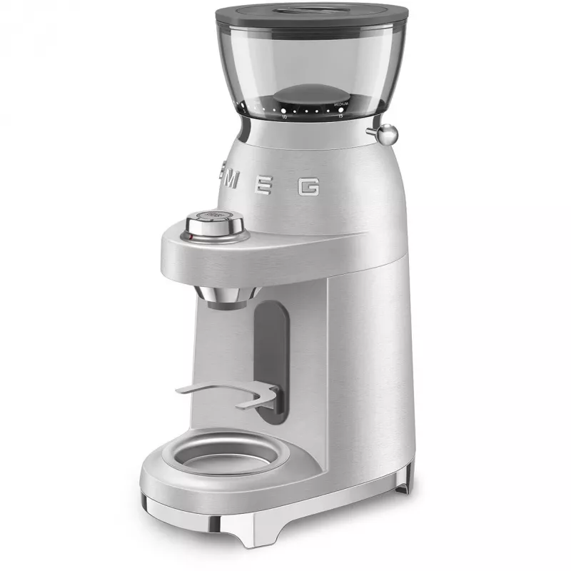 SMEG Μύλος καφέ 50s Style CGF02SSEU *Ασημί*