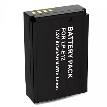 Επαναφορτιζόμενη μπαταρία κάμερας extra digital LP-E12 7,2V 875mAh