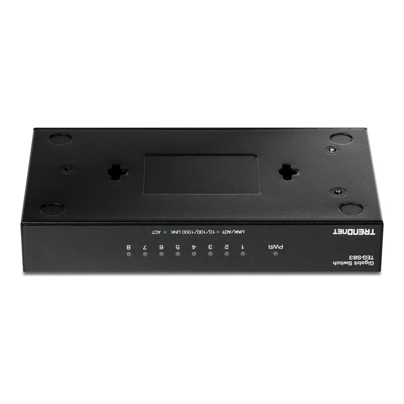 TRENDNET Switch Gigabit 8 θυρών με μεταλλικό κουτί