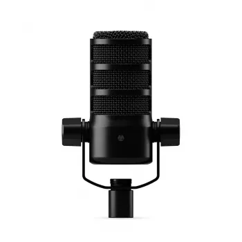 Studiomikrofon RØDE PodMic USB — Καρδιοειδές XLR/USB, 24-bit/48 kHz, USB-C, έξοδος ακουστικών, περιστροφικός ρυθμιστής έντασης, μαύρο