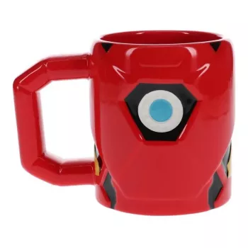 Κούπα Paladone Iron Man σε σχήμα κόκκινο 0,5L μεμονωμένη