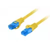 LANBERG PATCHCORD S/FTP CAT.6A 3M ΚΙΤΡΙΝΟ LSZH