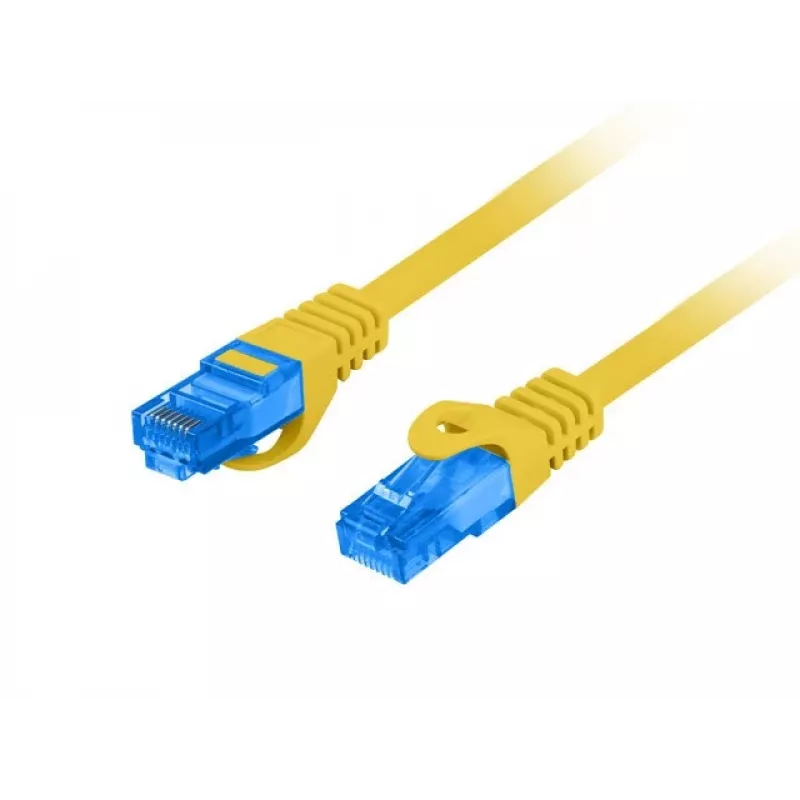 LANBERG PATCHCORD S/FTP CAT.6A 3M ΚΙΤΡΙΝΟ LSZH