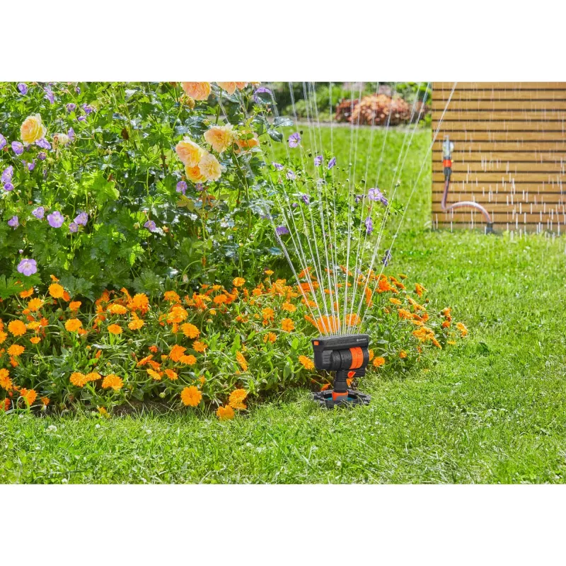 Περιστροφικός ψεκαστήρας γκαζόν Gardena 8272-20 Πλαστικό Μαύρο