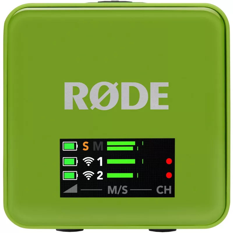 RØDE Wireless GO III Grün - ασύρματο σύστημα μικροφώνου (πράσινο)