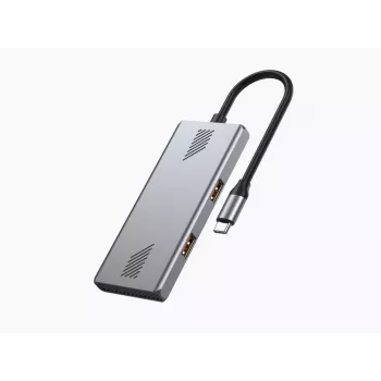 USB Hub Gembird 4-Port USB 3.2 Gen 2 Type-C Hub με 4x Type-A και Type-C υποδοχές
