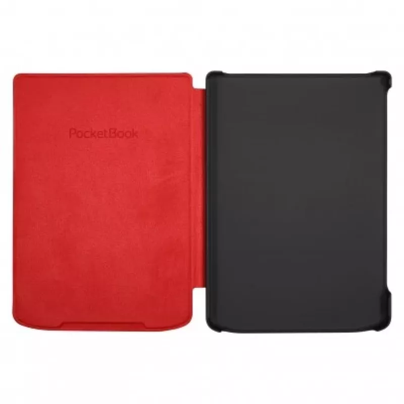 PocketBook H-S-634-R-WW Shell θήκη για Verse / Verse Pro 15,2 cm (6 ίντσες), μικροΐνες/PU, κόκκινη