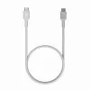 Καλώδιο USB-C-USB-C PowerStream 100W πλεκτό 1,2m λευκό