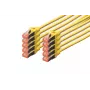 Digitus DK-1644-030-Y-10 CAT 6 S/FTP καλώδιο patch 3 m, κίτρινο, συσκευασία 10 τεμαχίων
