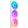 NZXT F360 RGB Core 120mm ARGB Συσκευασία 3 τεμ. Λευκό