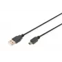 ASM AK-300130-030-S ASSMANN Καλώδιο USB 2.0 HighSpeed Canon USB A/miniUSB B (5pin) M/M μαύρο 3m