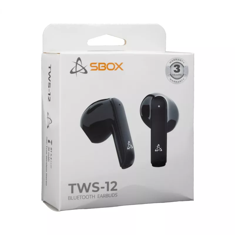 Ακουστικά SBOX EB-TWS12 μαύρα