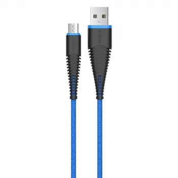 Καλώδιο USB Micro-B Devia Fish 1 Series 5V 2,4A 1,5m Μπλε