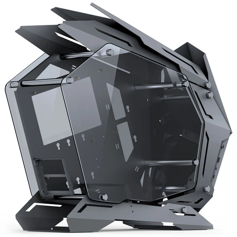 Jonsbo MOD3 Mini Micro-ATX Tower Showcase Tempered Glass - γκρι - Tower