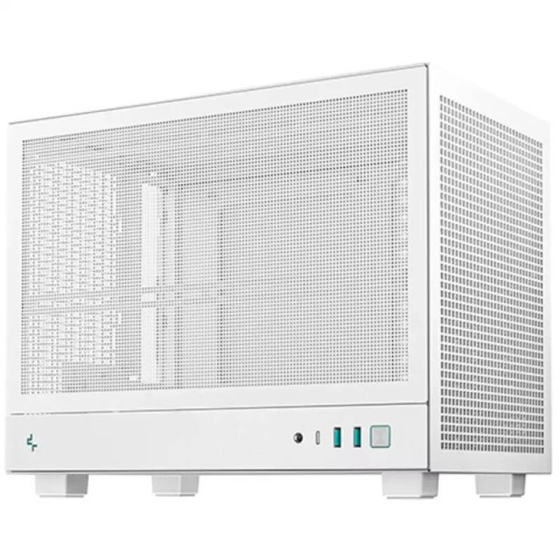 Κουτί υπολογιστή DeepCool CH160 MESH WH, ATX, λευκό